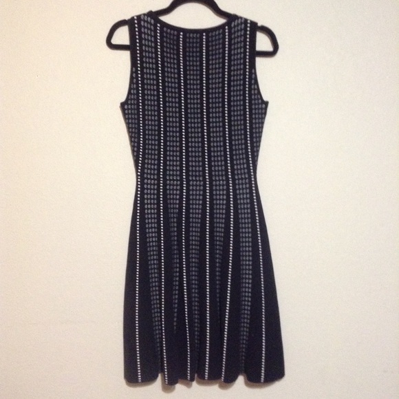 Fit and Flare A-Line Dress - Picture 3 of 4